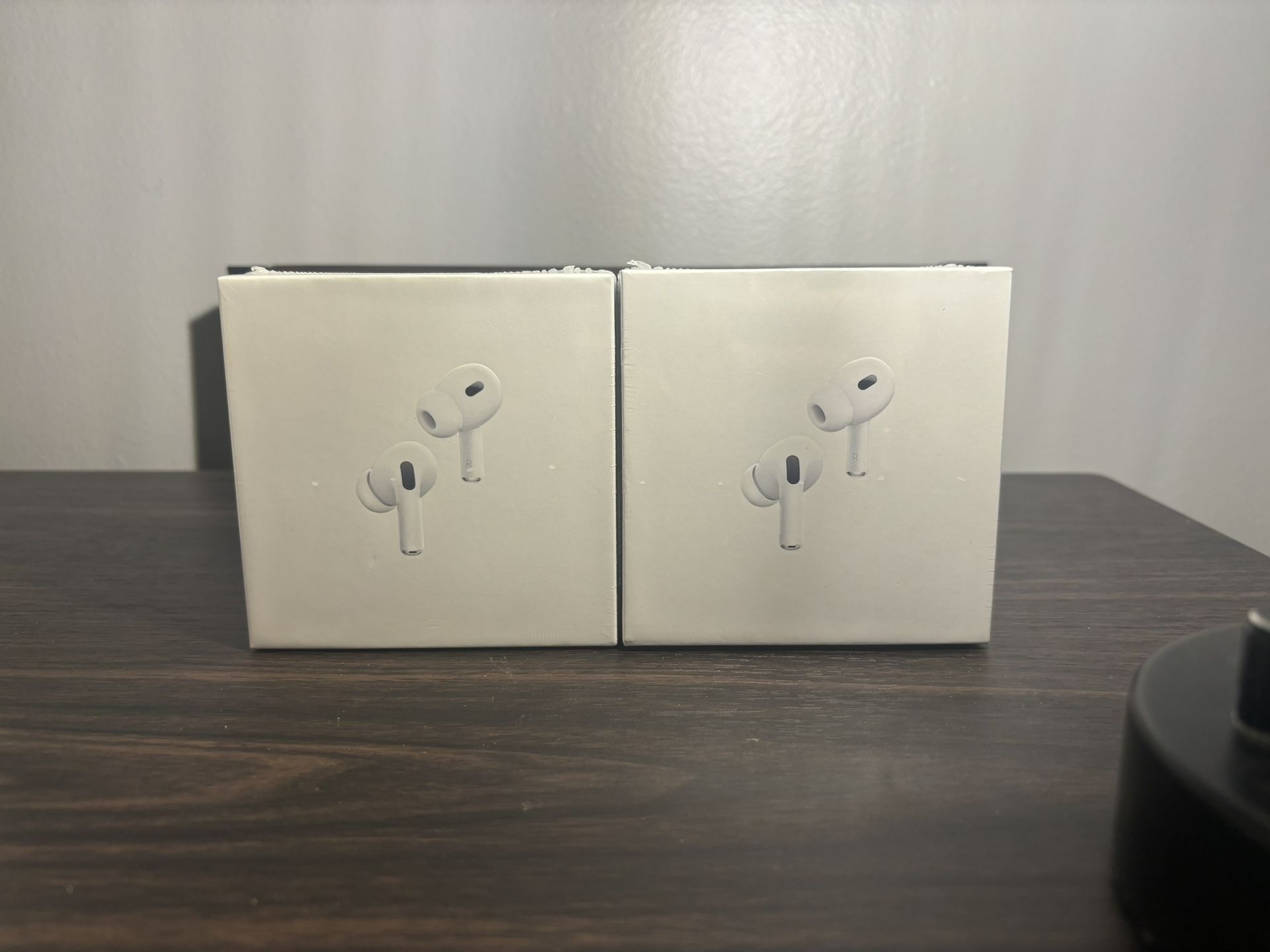 2 PAIRS OF AIRPOD PRO 2ND GEN (both brand new/ still in sealed box)