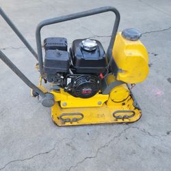 Plate Compactor Wacker Neuson Wp1550 Used Works Good 