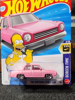 Hot Wheels The Simpsons Family Car