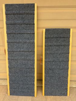 Adjustable Wooden Dog Ramps – Two Sizes Available
