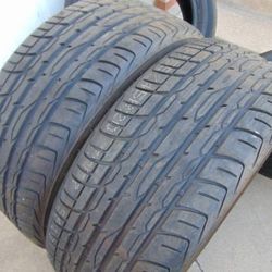 2 New 255 45 20 Advanta HPZ-01 Tires 105W XL *Date 2022*


