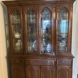 Walnut China Cabinet