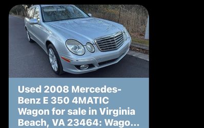 2008 Mercedes E350 4Matic Wagon