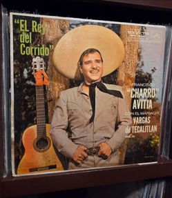 Charro Avitia El Rey del Corrido Vinyl LP