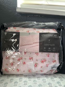 Modern Threads Sweet Rose Blush Full Sheet Set