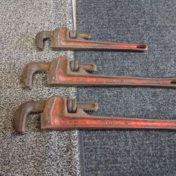 RIDGID STEEL WRENCHES
