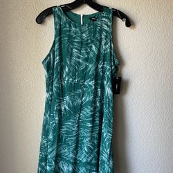 Brand New Woman’s Robert Louis brand Blue Floral Dress Up For Sale 