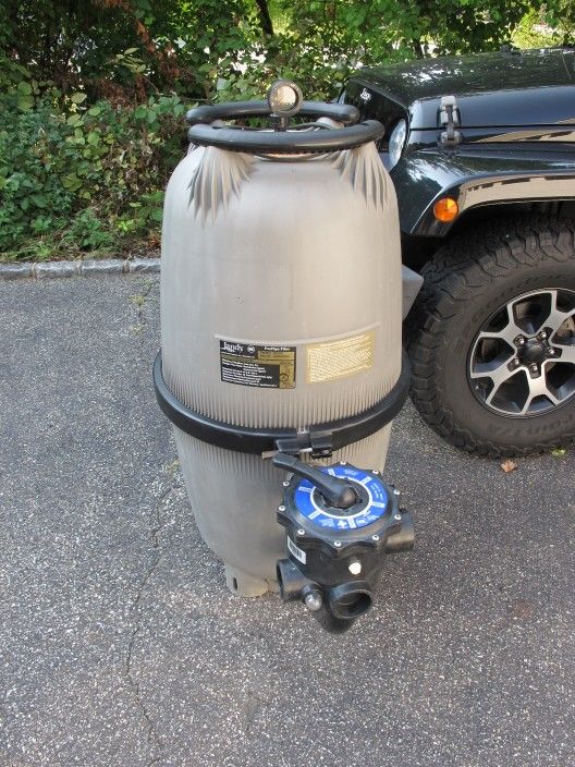 Jandy DEV60 DE Pool Filter 60 Sq ft. With Multi-port Valve