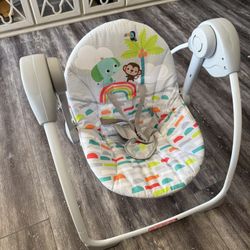 Bright Starts Portable Baby Swing 