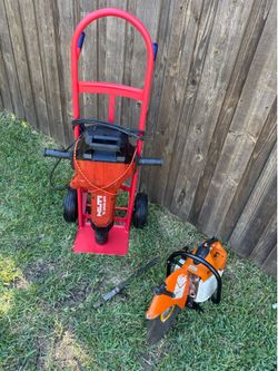 Hilti TE 3000 AVR y Stihl 420