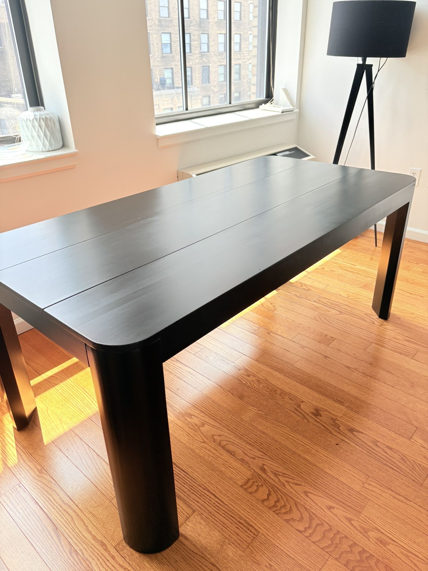 Plank & Beam 72” Black Dining Table – New in Box
