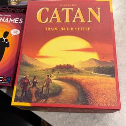 Catan/ Monopoly Secret Vault/ Codenames 