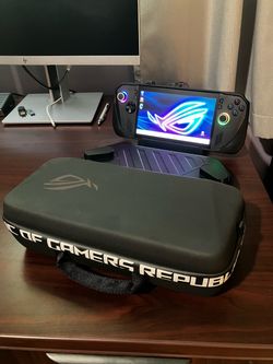 ASUS ROG Ally X Handheld Gaming Console with Carry Case