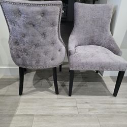 Accent Chairs. Set Of 2