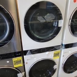 New LG WashTower Washer Dryer With Front Controls Available In Gas Or Electric 220volt 