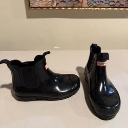 kids size 13 rain boots Hunter/botas de lluvia para niños