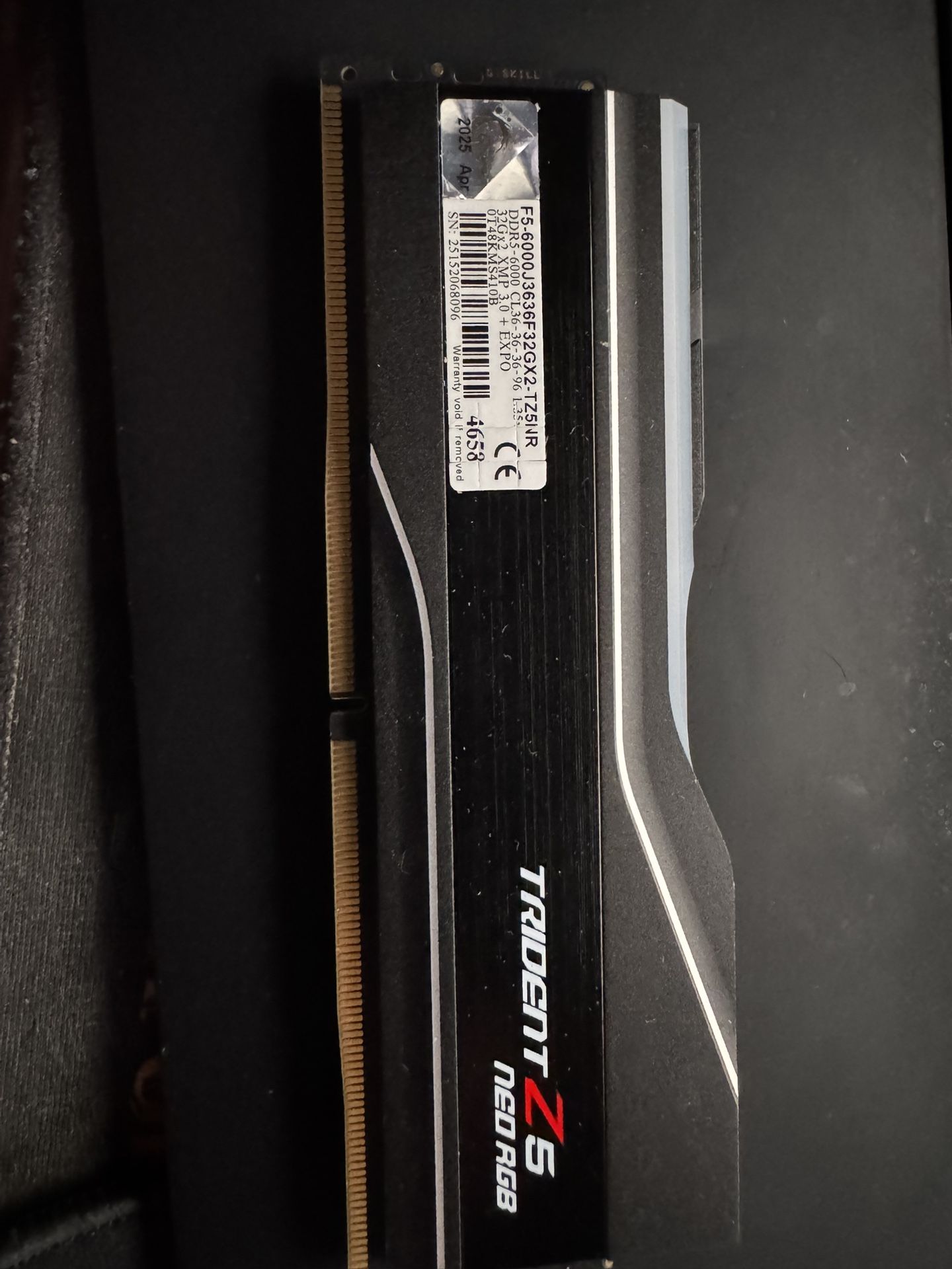 Trident Z5 RGB 32GBx2 CL 36-36-36-96