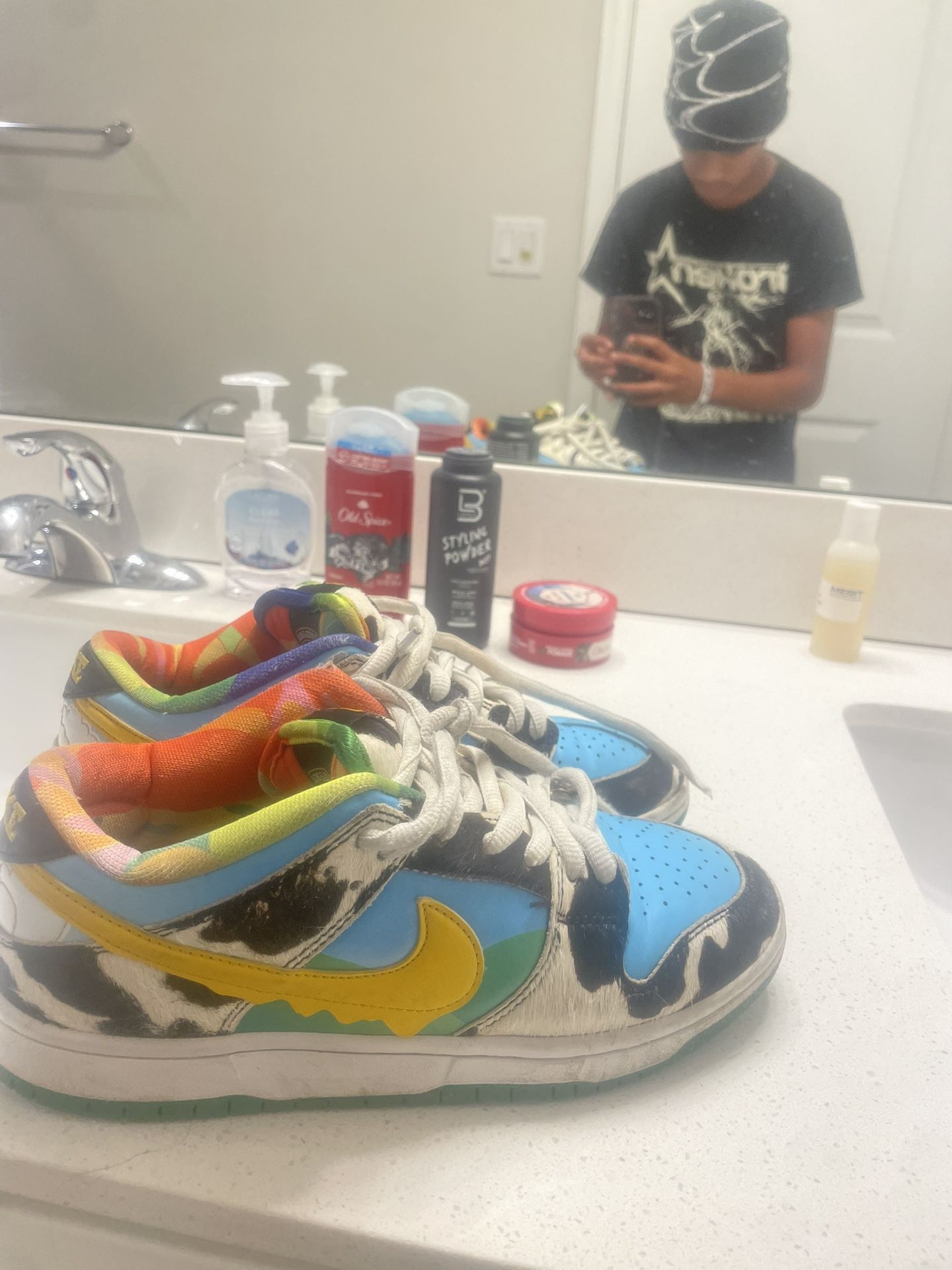 ben and jerry x Dunks low sb