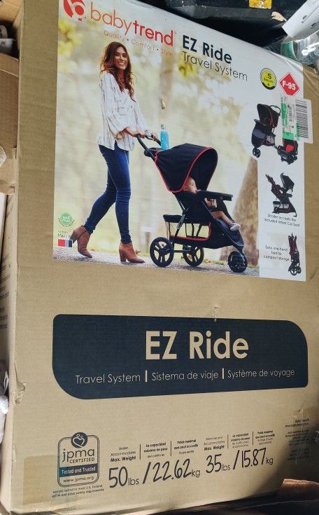 EZ Ride Travel System Car seat/Stroller Combo