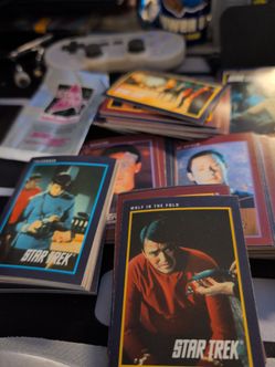 Make Me An Offer/My Late Mom's STAR TREK card collection