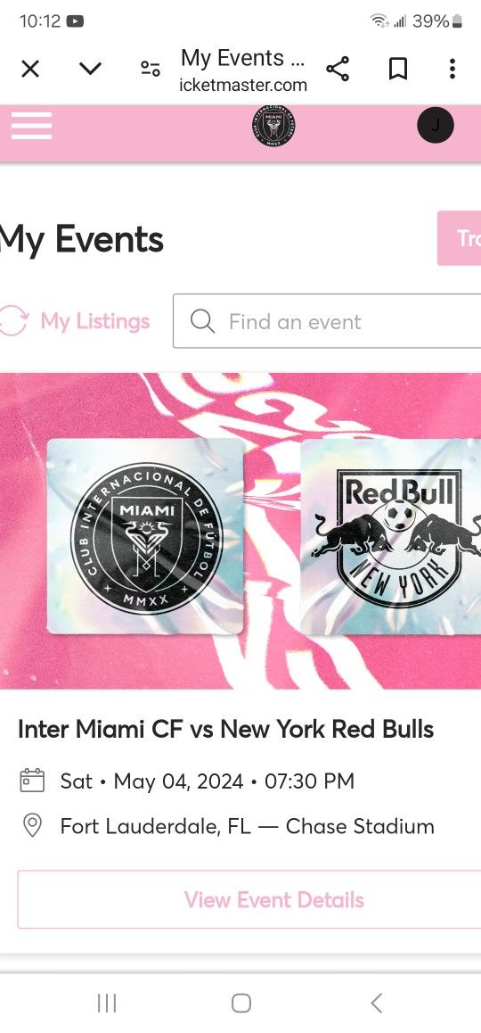 Inter Miami Tickets 