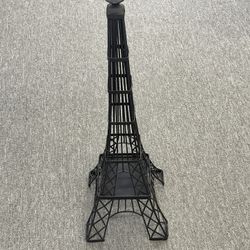 Eiffel Tower Metal Trinket -32” Tall 