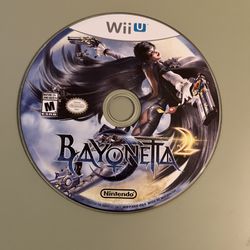 Bayonetta 2 (Nintendo Wii U, 2016) Disc Only