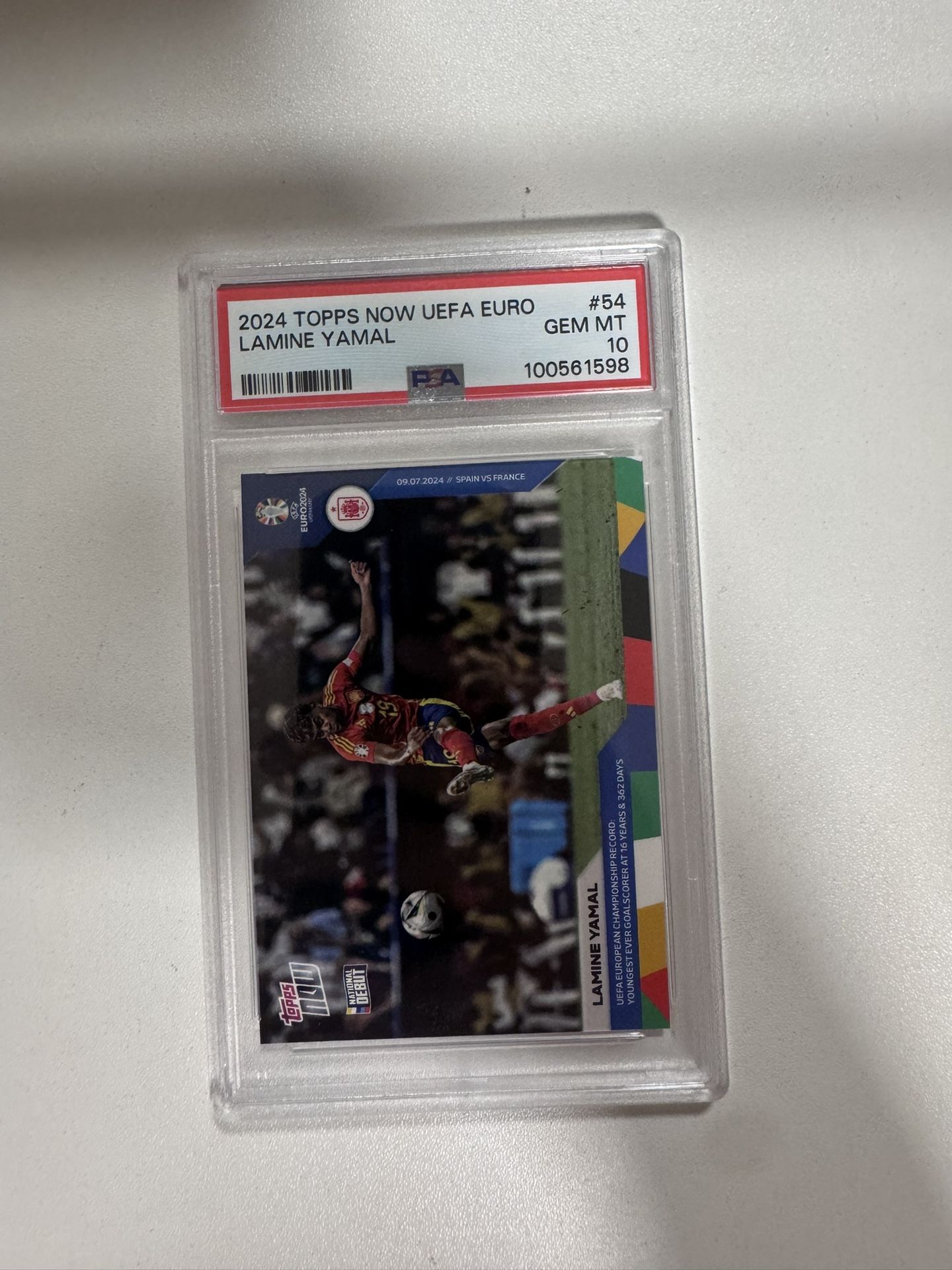 2024 TOPPS NOW EUFA EURO LAMINE YAMAL