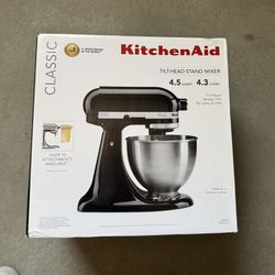 KitchenAid Tilt-Head Stand Mixer 4.5 Quart (Classic Version) *BRAND NEW/UNOPENED