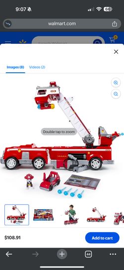 Paw Patrol Marshall Fire Truck 