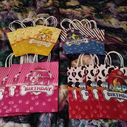 Paw Patrol Candy Bags
