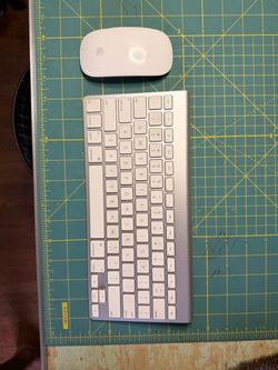 Apple wireless keyboard w/ mouse