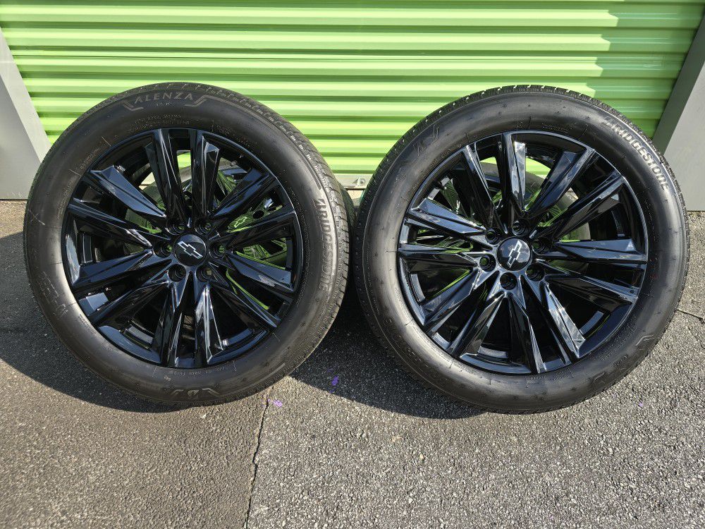 Black 22" Factory GM Chevy GMC Wheels