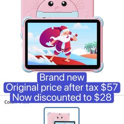 Kids Tablet 10 inch, Android Toddler Tablet for Kids with Case, Dual Cameras, Parental Control,Pre-intalled Apps, 32GB (512TB TF Card Expandable),Grea