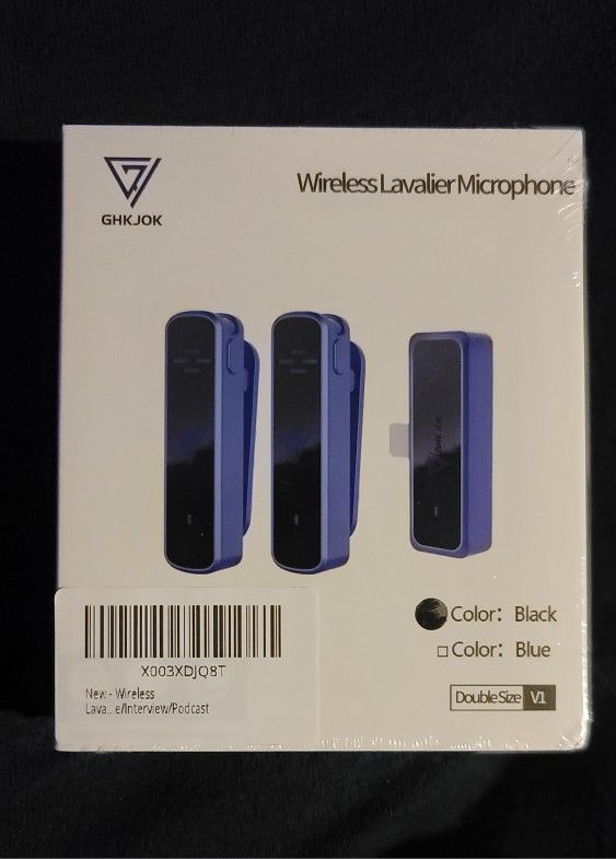 Wireless Microphone 2 in a box NEW- $15 a box
