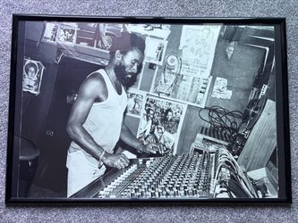 Lee Scratch Perry Poster Print Framed