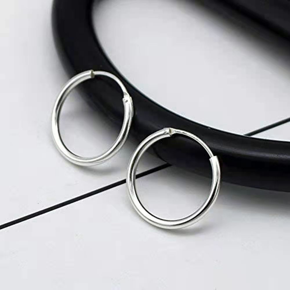 Hoop Earrings Sterling Silver 925