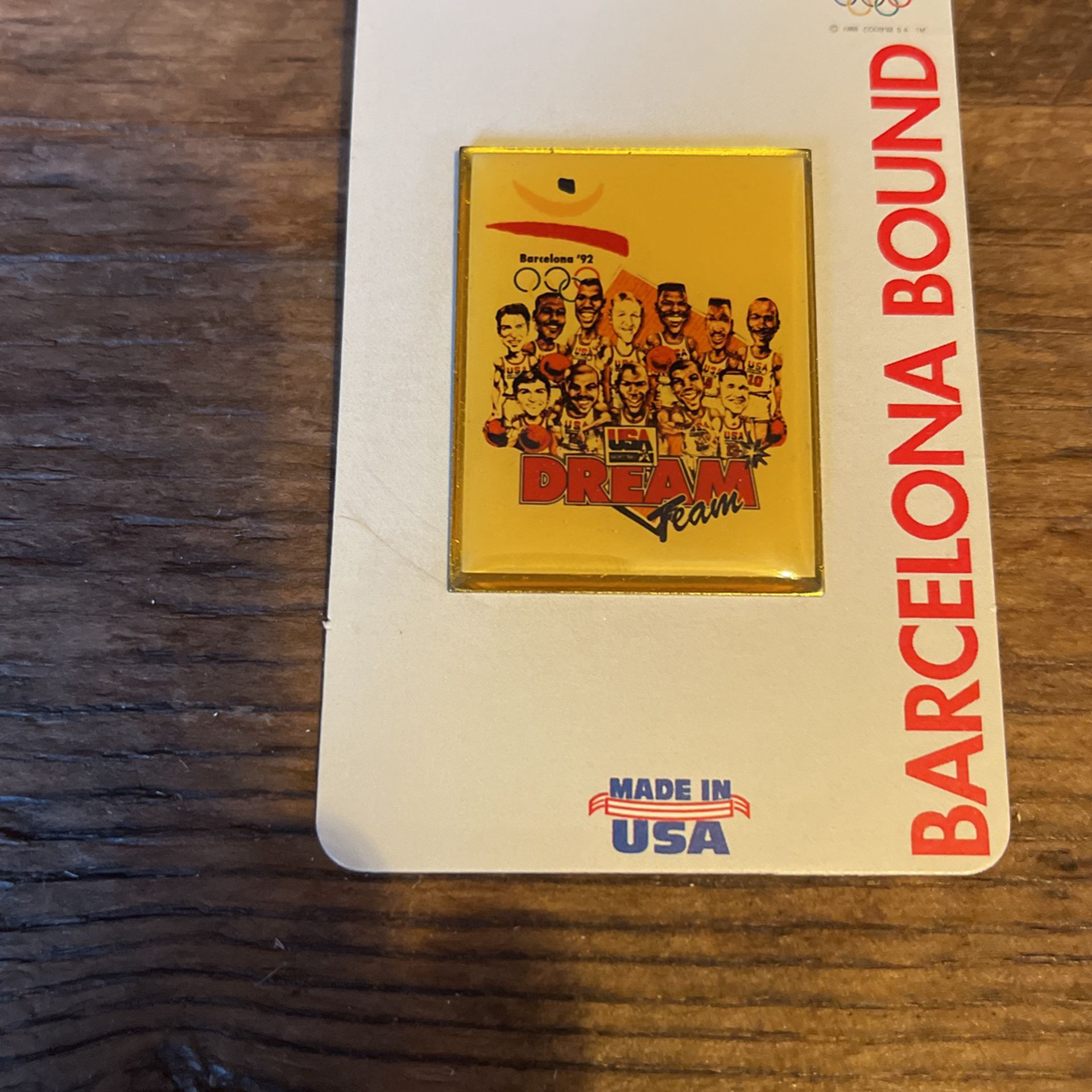 1992 USA Basketball (Dream Team) Olympic Pin