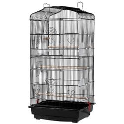 36-inch Hanging Medium Parakeet Bird Cages for Parakeets Finches Canaries Lovebirds Small Quaker Parrots Cockatiels Budgie Green Cheek Conure Travel P