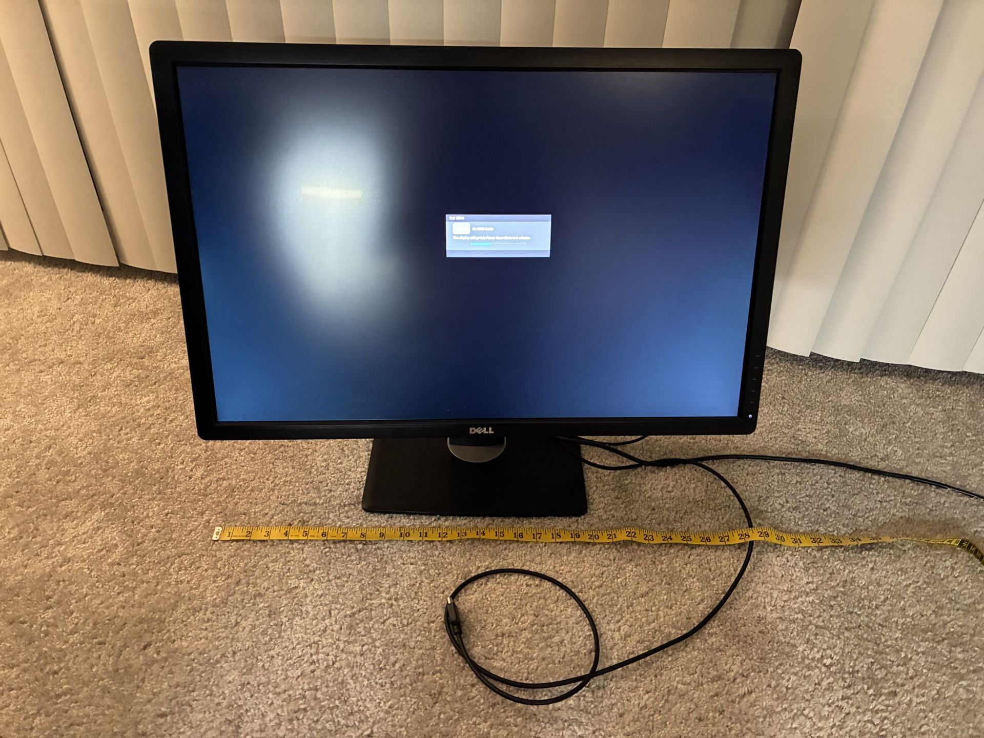 Monitor Height Adjustable 27in X 17.5in With HDMI 