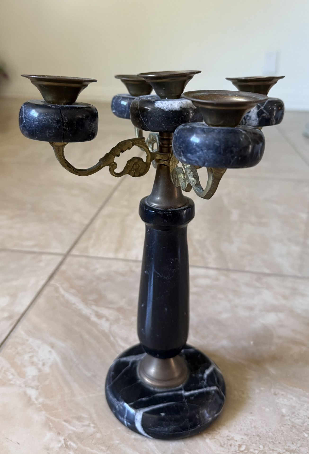 Marble Candle Holder