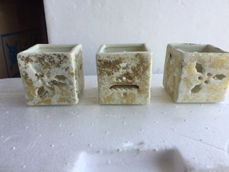 TEA CANDLES HOLDERS ( CHRISTMAS)