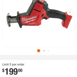 Milwaukee M18 Fuel Hackzall
