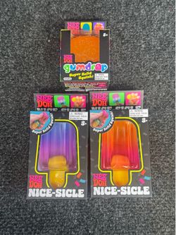 Needoh nice-sicle and gumdrop