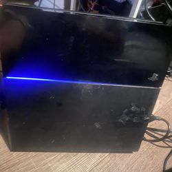 PS4 Console (black) With Power Cord 