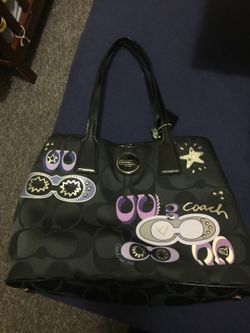 Semi new coach purse