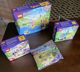 Lot Of 4 New Retired LEGO Friends LEGO Sets Please Read Post Before Messaging