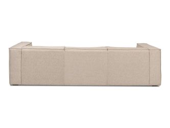 Miles Beige Fabric Sofa