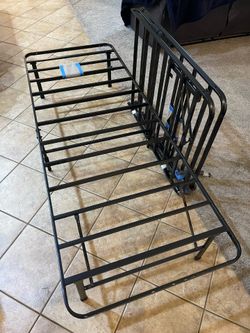 Queen Bed Frame Foldable 80x60x14”