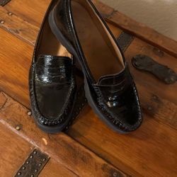 Real Pet Leather Penny Loafers